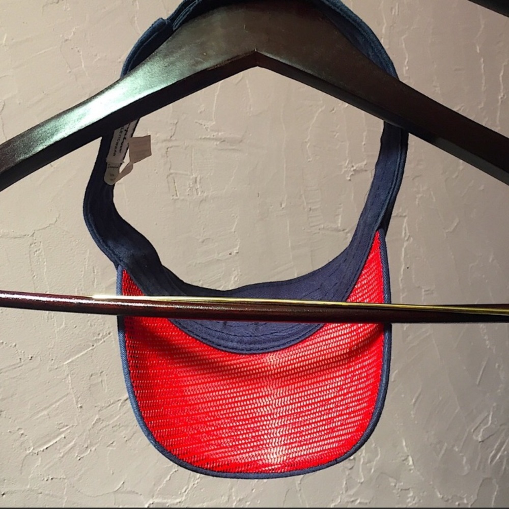Champion Royal Blue Visor Hat OSFA Velcro Strap Mesh Bill Sports and Athletics - Picture 7 of 9